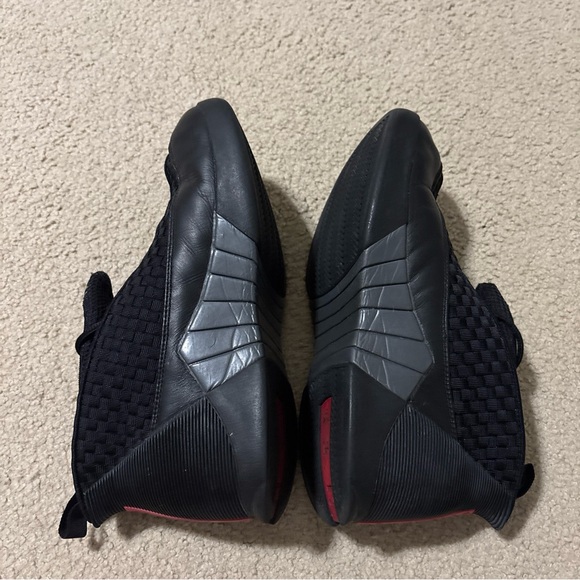 Nike Air Jordan Men’s Size 8 Retro 15 Stealth Black Sneakers Shoes 881429-001 - Picture 9 of 12